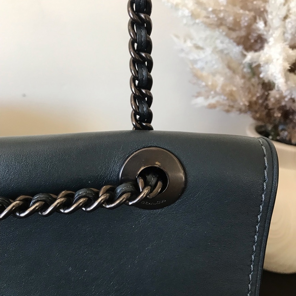Coach Dark Pine Green Crossbody Bag - Picture 12 of 16